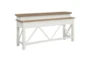 Americana Cotton Modern Everywhere Console Table - Front