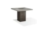 Modesto 40" Square Concrete Table - Side