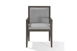 Modesto Wood Frame Arm Chairs Set of 2
