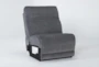 Terence Graphite Armless Chair - Side