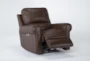 Thorsten Leather Power Recliner With Power Headrest & USB - Side