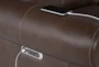 Thorsten Leather 65" Power Reclining Loveseat With Power Headrest & USB - Hardware