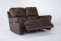 Thorsten Leather 65" Power Reclining Loveseat With Power Headrest & USB - Side