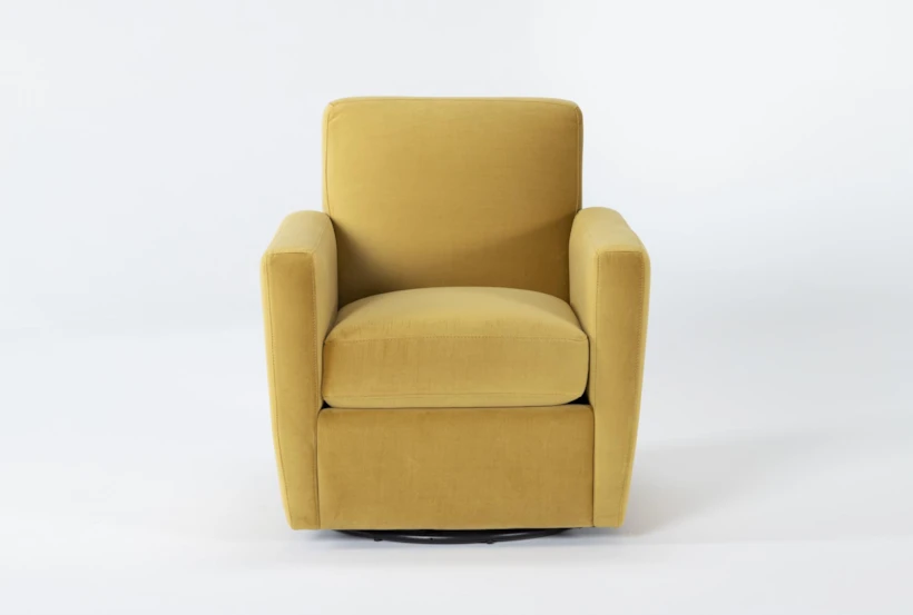 Besom 30" Velvet Swivel Accent Chair - 360