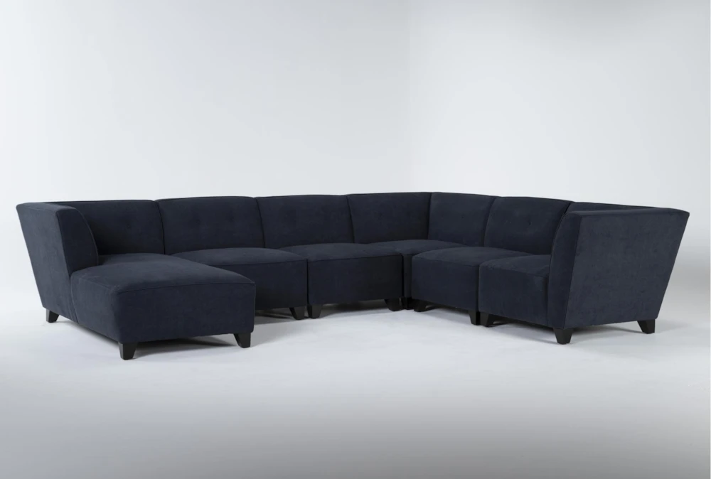 Benton IV 6 Piece 130" Sectional With Left Arm Facing Chaise