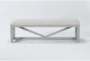 Ozzie 60" Upholstered Bench - Signature