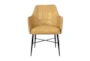 Tan Channel Leather Chair  - Signature