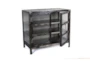 Iron And Glass 36" Sideboard - Storage