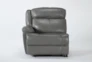 Eckhart Grey Leather 6 Piece 150" Power Reclining Sectional With Power Headrest & Usb - Signature