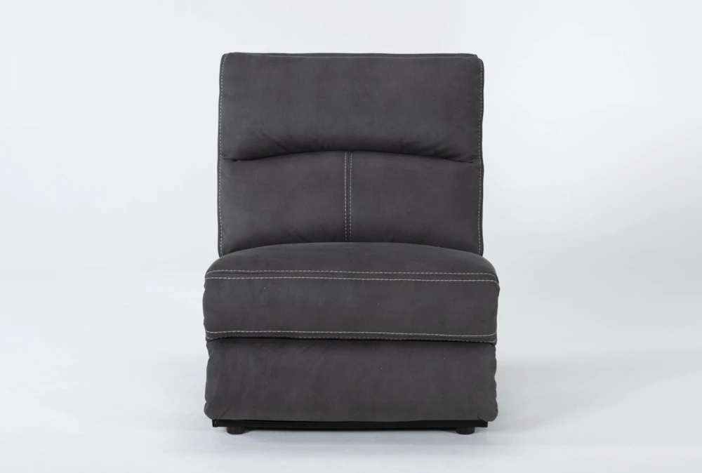 Palmer Grey Armless Chair