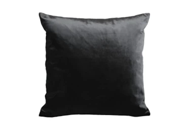 Accent Pillow-Lustrous Black 20X20