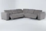 Morro Bay 5 Piece 130" Power Reclining Sectional With Power Headrest - Side