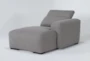 Morro Bay 3 Piece 128" Power Reclining Sectional With Right Arm Facing Chaise - Side