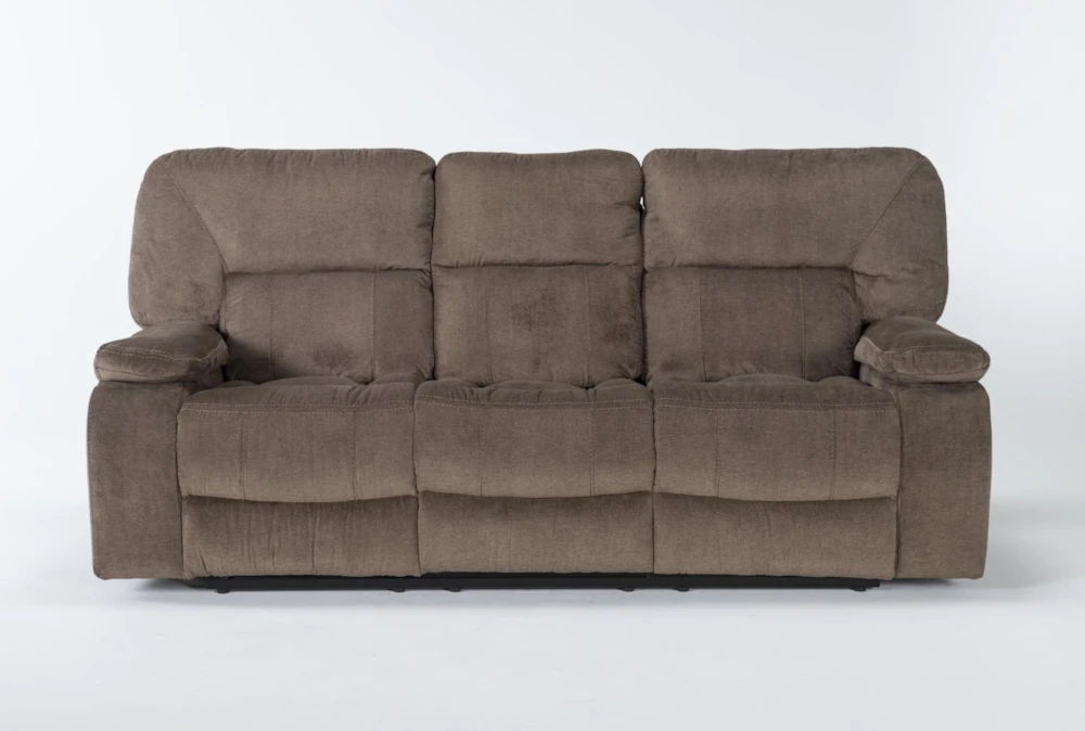 Chadrick Brown 87" Manual Triple Reclining Sofa