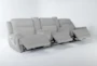 Terence Pebble 5 Piece Power Reclining Home Theater 146" Sectional With Power Headrest & Usb - Side