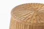 Natural Woven Accent Table By Nate Berkus + Jeremiah Brent - Detail