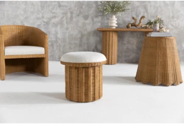 Natural Woven Accent Table By Nate Berkus And Jeremiah Brent