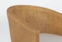 Natural Woven Curved Accent Chair By Nate Berkus + Jeremiah Brent - Detail
