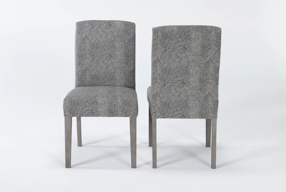 Garten Stone Dining Side Chair With Greywash Finish Set Of 2