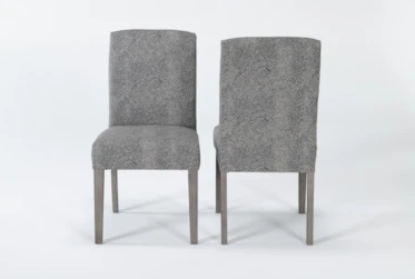 Garten Stone Dining Side Chair With Greywash Finish Set Of 2