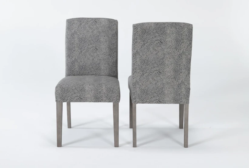 Garten Stone Dining Side Chair With Greywash Finish Set Of 2 - 360