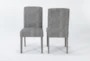 Garten Stone Dining Side Chair With Greywash Finish Set Of 2 - Signature