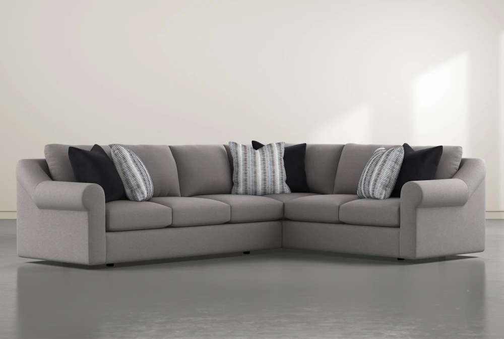 Bryden 2 Piece 131" Sectional With Left Arm facing Sofa