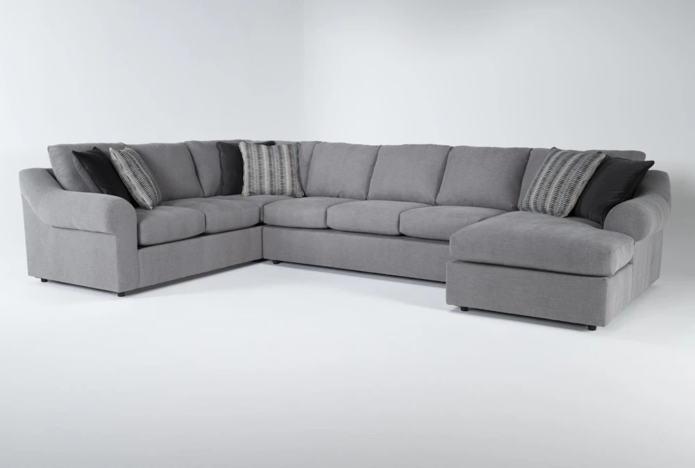 Bryden 3 Piece 163" Sectional With Right Arm facing Chaise