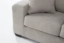 Bryton Jute 3 Piece 141" Sectional With Right Arm Facing Chaise - Detail
