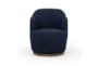 Indigo Swivel Accent Chair - Front