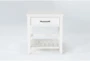 Presby White End Table - Signature