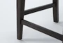 Double Bridge Upholstered 43" Counterstool - Detail