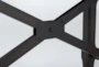 Double Bridge 7 Piece Extension Counter Set With Slat Back Stools - Detail