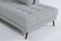 Ginger Grey 2 Piece 110" Sectional with Right Arm Facing Corner Chaise - Detail