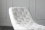 White Faux Fur Tufted Chaise Lounge - Top