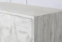 Antique White 2 Door Cabinet - Detail