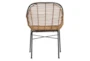 Wicker Lounge Chair - Back