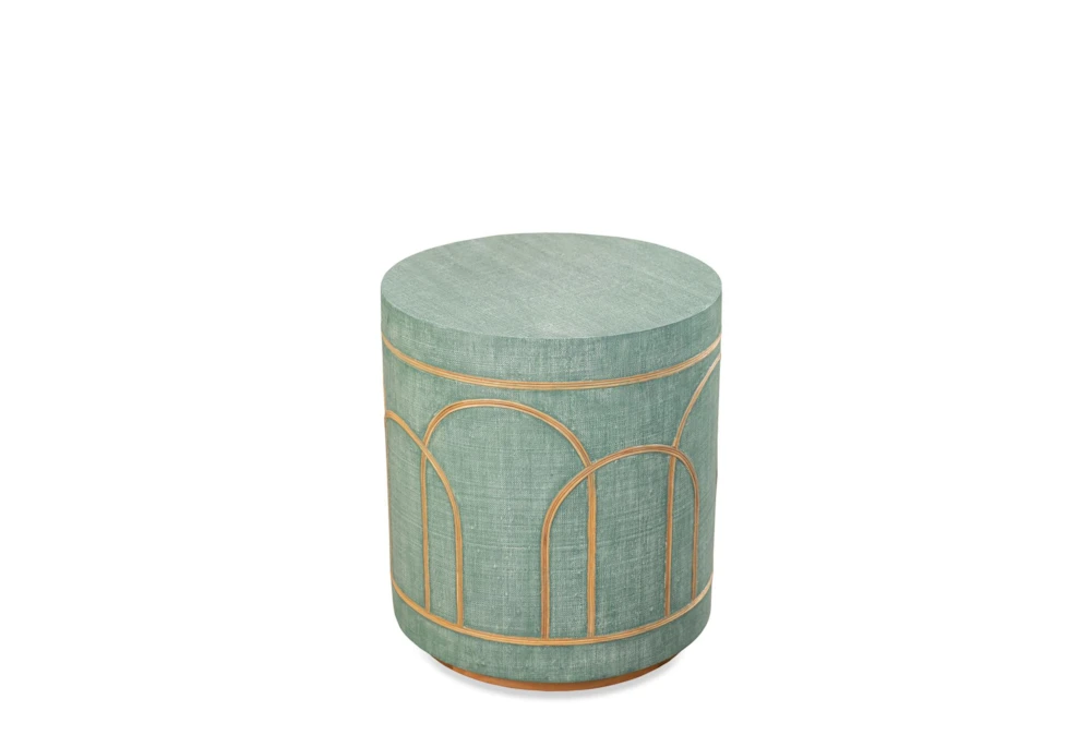 Seafoam Green Accent Table