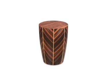 Natural Ebony + Maple Accent Table
