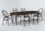 Brighton 76-94" Oval Extendable Dining With Side Chair + Arm Chair Set For 6 By Nate Berkus + Jeremiah Brent - Side