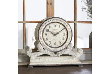 Vintage Wood Mantel Clock