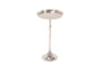 27" Silver Aluminum Seahorse Accent Table - Side