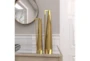 Gold Modern Metal Vase With Handle-Set Of 2 - Room