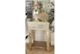 27" Gold And Mirror End Table - Room