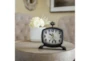 20" Modern Wood And Iron Round Accent Table - Room