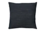 24X24 Curious Eclipse Navy Blue Throw Pillow - Signature