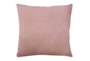 24X24 Superb Peony Pink Velvet Throw Pillow - Signature