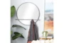 24 Inch Round Metal + Mirror Wall Hook - Room