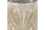 Antiqued Textured Glass Candle Holders-Set Of 3  - Detail