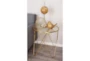 Contemporary Geometric Gold Accent Tables-Set Of 3 - Room